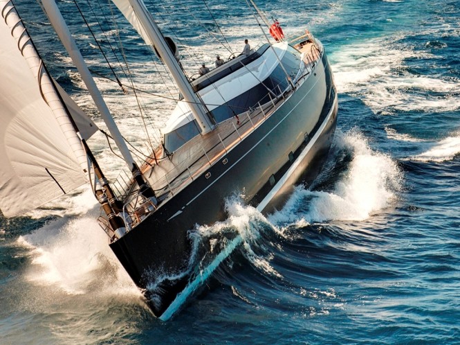 Sailing Yacht Kokomo III - Underway at Sea